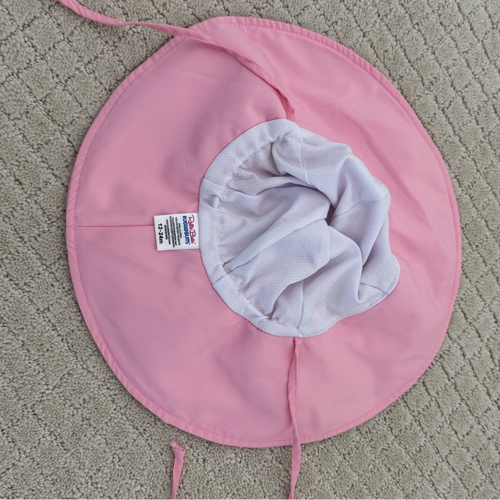 Pink RuffleButts Sun Hat - Picture 4 of 4